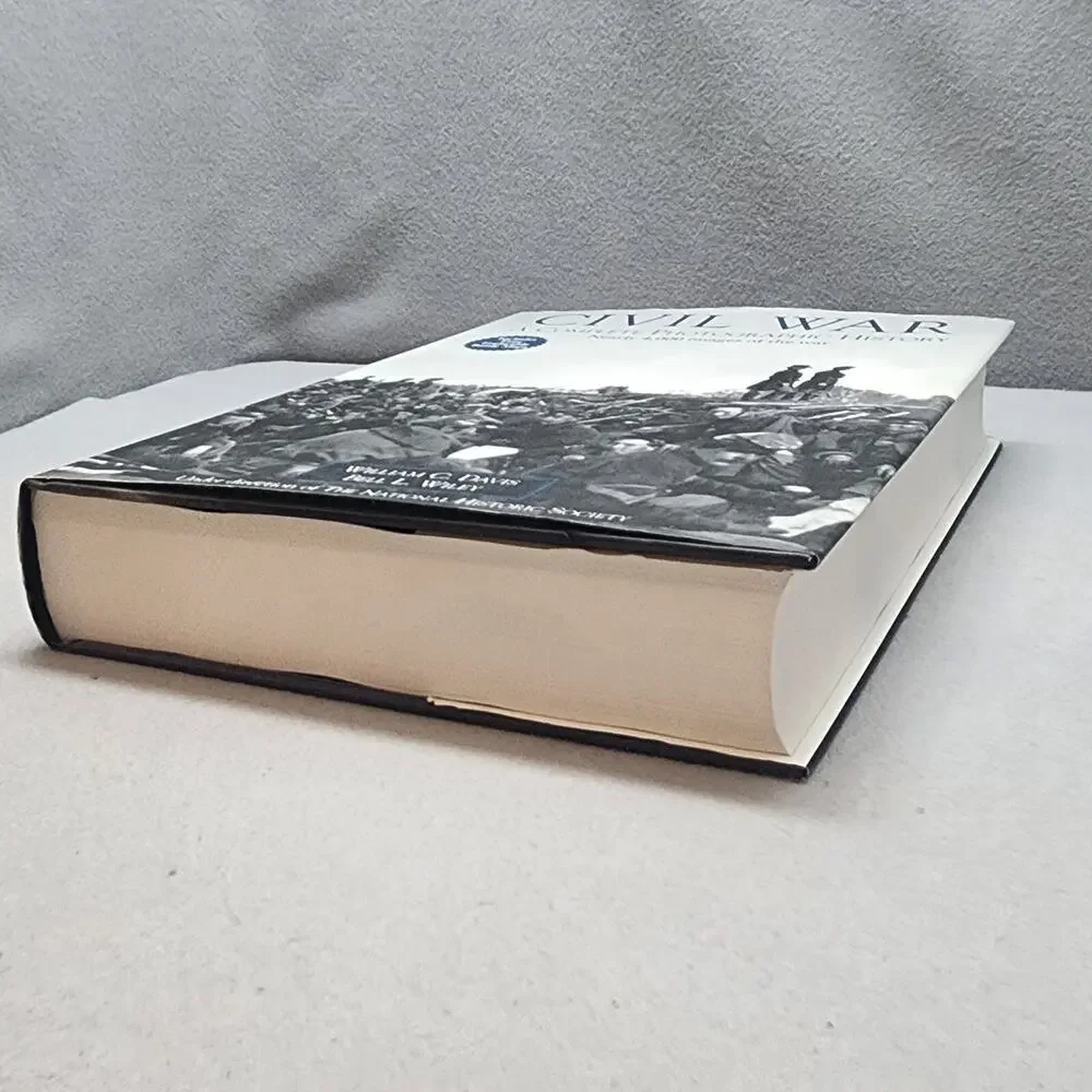 CIVIL WAR: A Complete Photographic History by‎ Davis/Wiley-HCDJ - Like New
